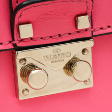 Valentino Hot Pink Glam Lock Medium Flap Bag