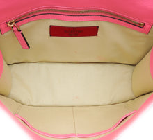 Valentino Hot Pink Glam Lock Medium Flap Bag