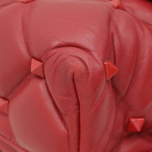 Valentino Red Candystud Top Handle Medium Bag