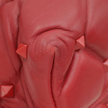 Valentino Red Candystud Top Handle Medium Bag