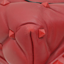 Valentino Red Candystud Top Handle Medium Bag