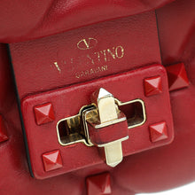 Valentino Red Candystud Top Handle Medium Bag