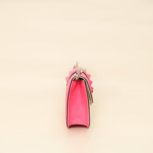 Valentino Bicolor Rockstud Glam Lock Chain Small Bag