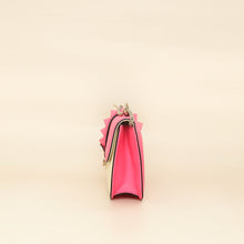 Valentino Bicolor Rockstud Glam Lock Chain Small Bag