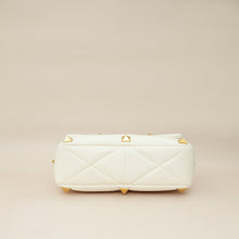 Valentino Light Ivory Roman Stud The Shoulder Bag