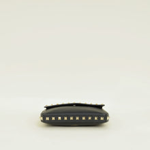 Valentino Black Rockstud Flap Crossbody Bag