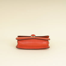 Valentino Rust Glam Lock Medium Shoulder Bag
