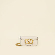 Valentino Light Ivory Loco Small Shoulder Bag