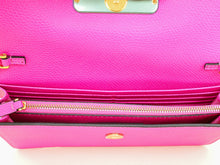 Valentino Fuchsia VLogo Signature Wallet on Chain
