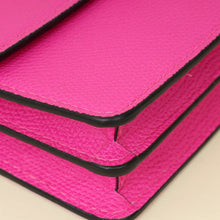 Valentino Fuchsia VLogo Signature Wallet on Chain