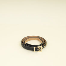 Valentino Black Rockstud 15mm Belt 34