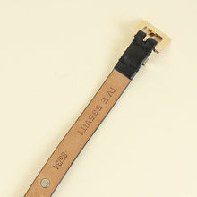 Valentino Black Rockstud 15mm Belt 34