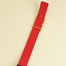 Valentino Bicolor Vlogo Signature Buckle Reversible 30mm Belt 38