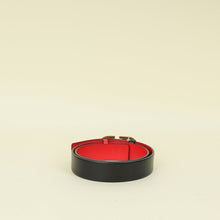 Valentino Bicolor Vlogo Buckle Reversible 30mm Belt 26