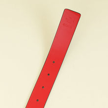 Valentino Bicolor Vlogo Buckle Reversible 30mm Belt 26