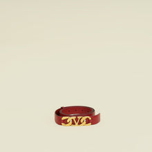 Valentino Red Vlogo Chain Belt 38