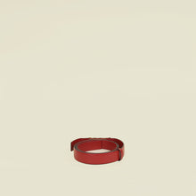 Valentino Red Vlogo Chain Belt 38