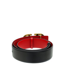 Valentino Bicolor Vlogo Signature Buckle Reversible 40mm Belt 38