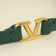 Valentino Dark Green Vlogo Bracelet
