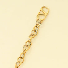 Valentino Gold Tone Vlogo Signature Metal Bracelet