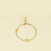 Valentino Gold Vlogo Signature Metal Bracelet