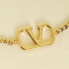 Valentino Gold Vlogo Signature Metal Bracelet