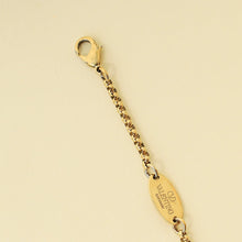 Valentino Gold Tone Vlogo Chain Bracelet