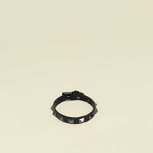 Valentino Black Rockstud Bracelet