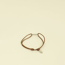 Valentino Brown Vlogo Cord Bracelet
