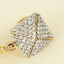 Valentino Gold Rockstud Pearl Drop Earrings