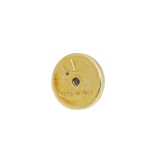 Valentino Gold Finish VLogo Signature Earrings