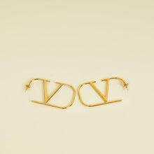 Valentino Gold Vlogo Signature Earrings