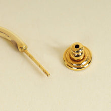 Valentino Gold Vlogo Signature Earrings