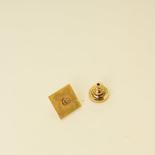 Valentino Brass Rockstud Earrings