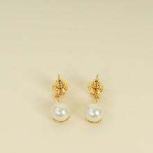 Valentino Gol VLogo Signature Faux-Pearl Earrings