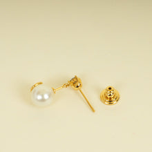 Valentino Gol VLogo Signature Faux-Pearl Earrings