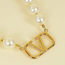 Valentino Vlogo Signature Pearl Necklace