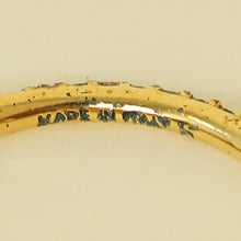 Valentino Gold VLOGO Signature Metal and Swarovski® Crystal Ring