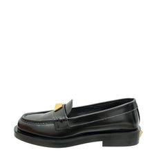 Valentino Black Roman Stud Loafers 36