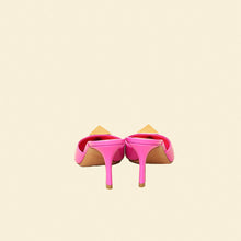 Valentino Pink One Stud Heeled 70 Mules 37.5