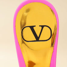 Valentino Pink One Stud Heeled 70 Mules 37.5