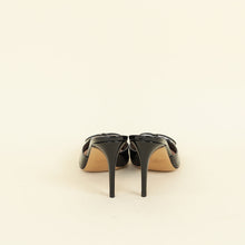 Valentino Black VLogo Heeled Mules 37