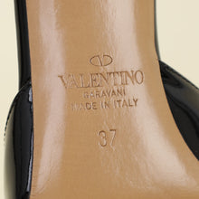 Valentino Black VLogo Heeled Mules 37