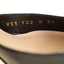 Valentino Black VLogo Heeled Mules 37