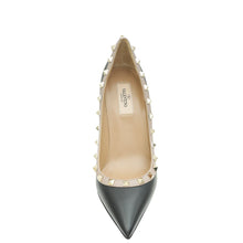 Valentino Black Rockstud Pumps 38.5
