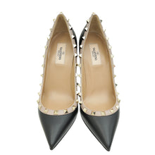 Valentino Black Rockstud Pumps 38.5