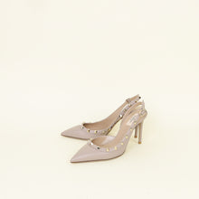 Valentino Poudre Rockstud Half D'Orsay Slingback Pumps 38
