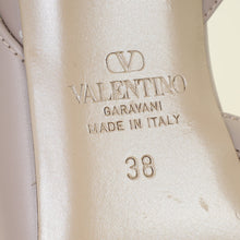 Valentino Poudre Rockstud Half D'Orsay Slingback Pumps 38