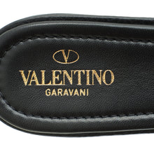 Valentino Black Roman Stud Flat Slide Sandals 41