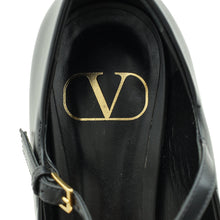 Valentino Black VLogo Mary Jane Pumps 35.5
